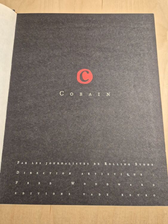 Kurt COBAIN par les journalistes de Rolling Stone (D #39 occasion) à St