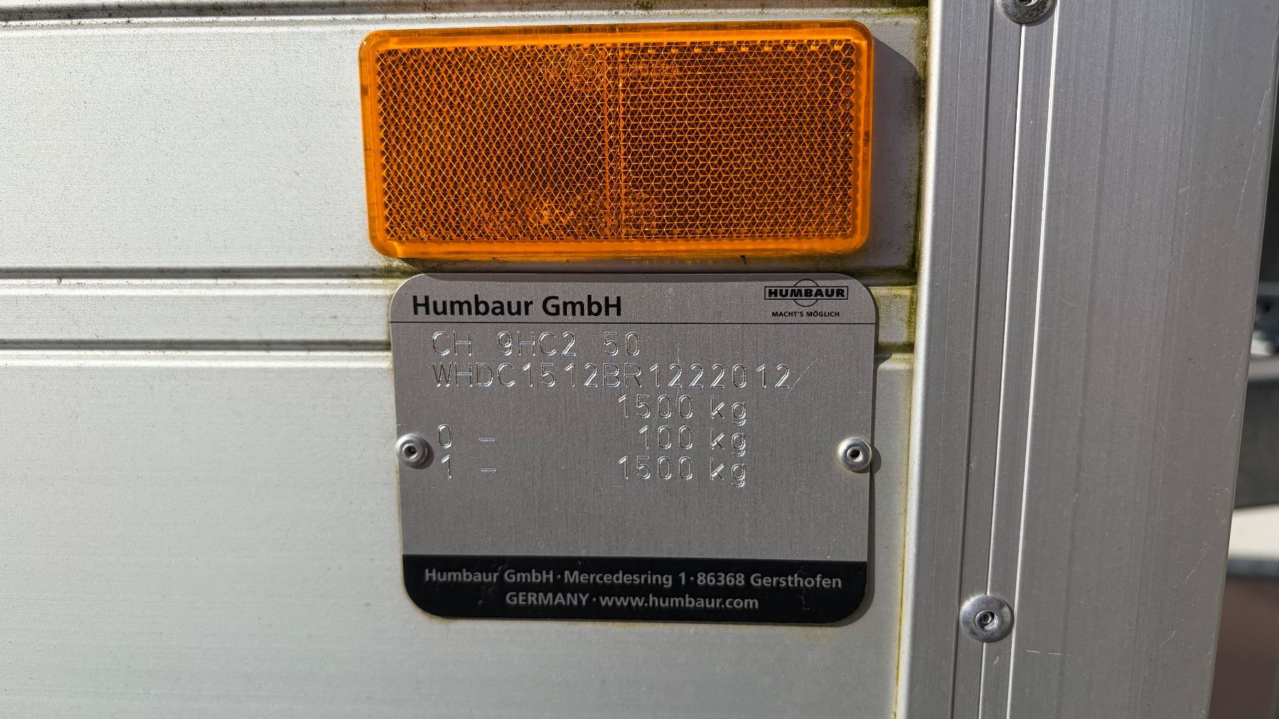 Humbaur Rimorchi: Humbaur HA 152513 KV – Nuovo (secondo la descrizione) da Trüllikon venduto da scherrer8466 2