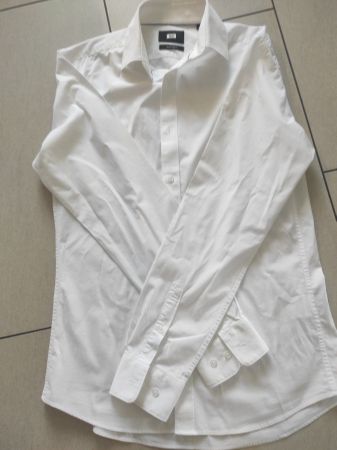 Herren weisses Hemd, XS, von WE