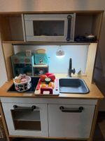Kinder Spielküche aus Holz mit Zubehör guter Zustand
