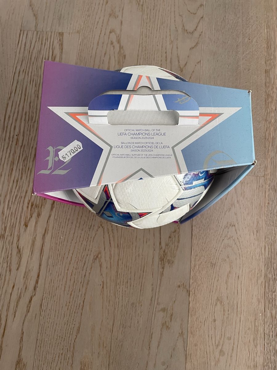 Adidas Palloni: Champions League Fussball – Nuovo e nell'imballaggio originale da Hitzkirch venduto da cazin4