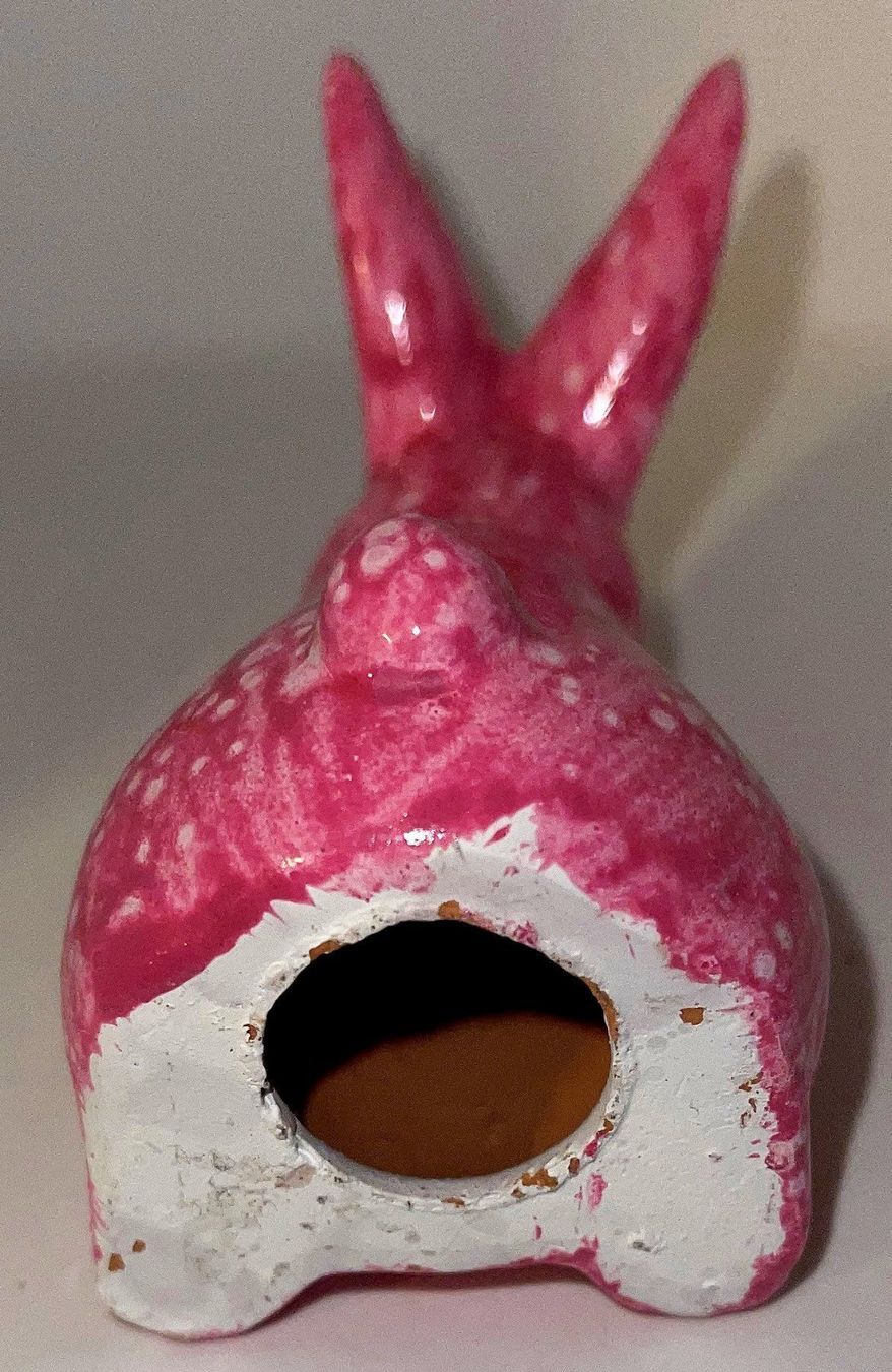 Statuette: Hase pink Keramik – Nuovo (secondo la descrizione) da Lutzenberg venduto da Pinschi01 3
