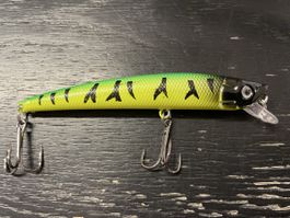 Wobbler yellow tiger 9cm 8g Kunstköder fischen