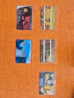 Verschiedene Taxcards