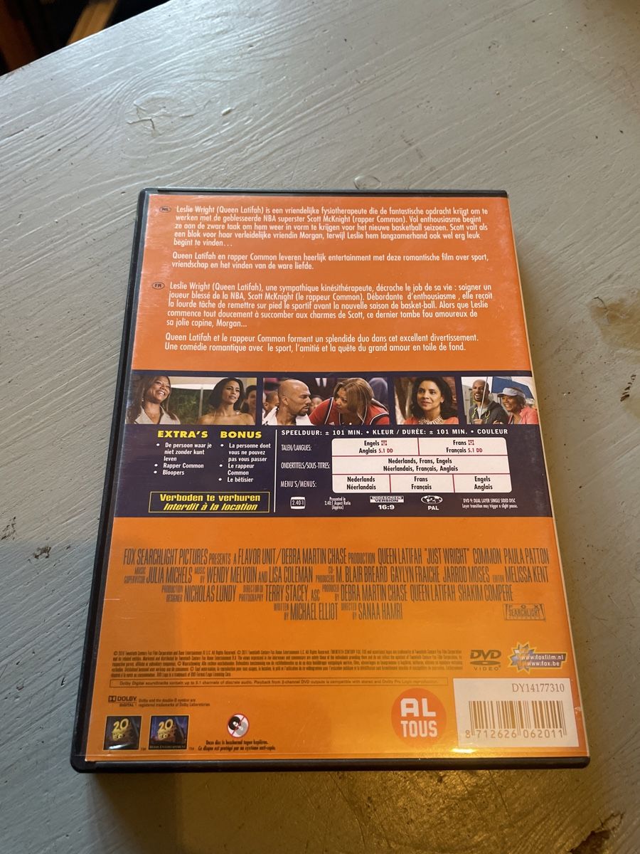 Alle DVDs: DVD just Wright  – Gebraucht aus moudon von faucheur2 1