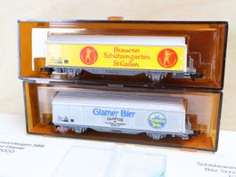 BAUR/ROCO 2 x SBB Hbis Schützengarten/Glarner B. Spur N Rar