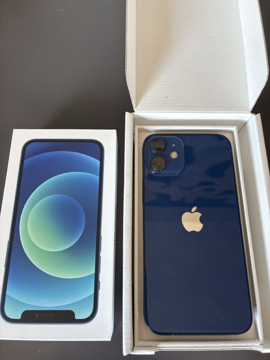 Apple Telefoni cellulari / Smartphones: Apple iPhone 12 mini 64 GB Blau mit Originalverpackung – Difettoso da Stein AG venduto da Blackberryy79 1