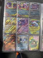 Carte Pokémon set 9 pezzi GX e EX stato usato buono