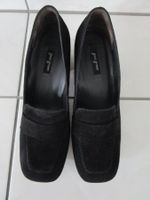 Paul Green Pumps Wildleder Gr. 37.5 / 4.5 schwarz NEU