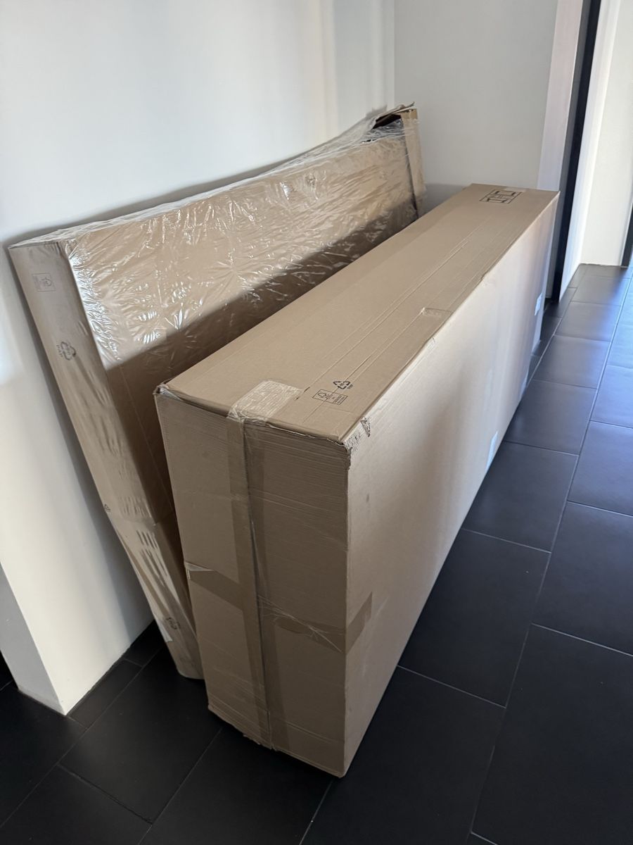 Letti: Boxspringbett grau mit Matratze neu originalverpackt – Nuovo e nell'imballaggio originale da Altstätten SG venduto da Sunreiss 1