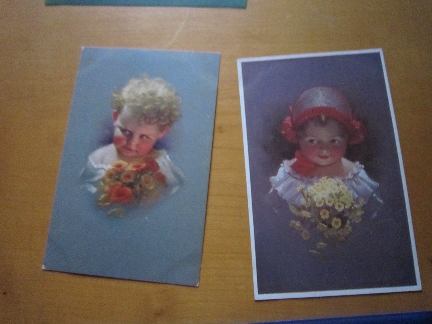 Ansichtskarten: No 14 Postkarten Kinder 1924 – Gebraucht aus Gordola von Polentaefung