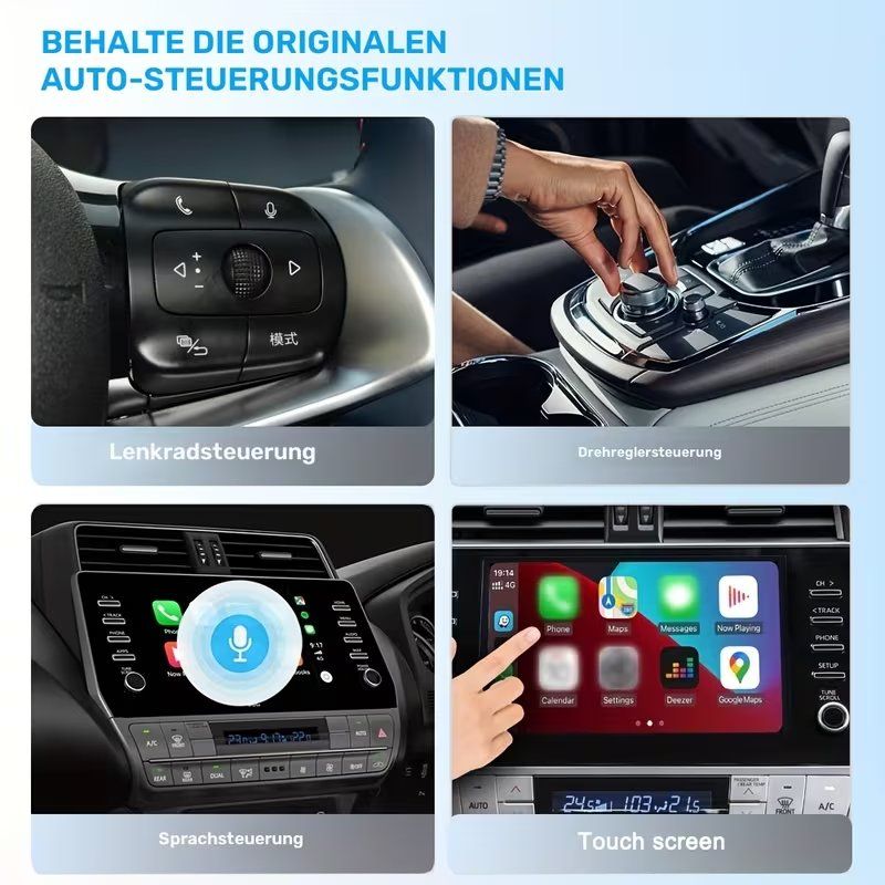 Chiavette USB: Wireless CarPlay Android Auto Adapter - Neuwertig! – Nuovo (secondo la descrizione) da Rotkreuz venduto da Quickseller-Pro 3