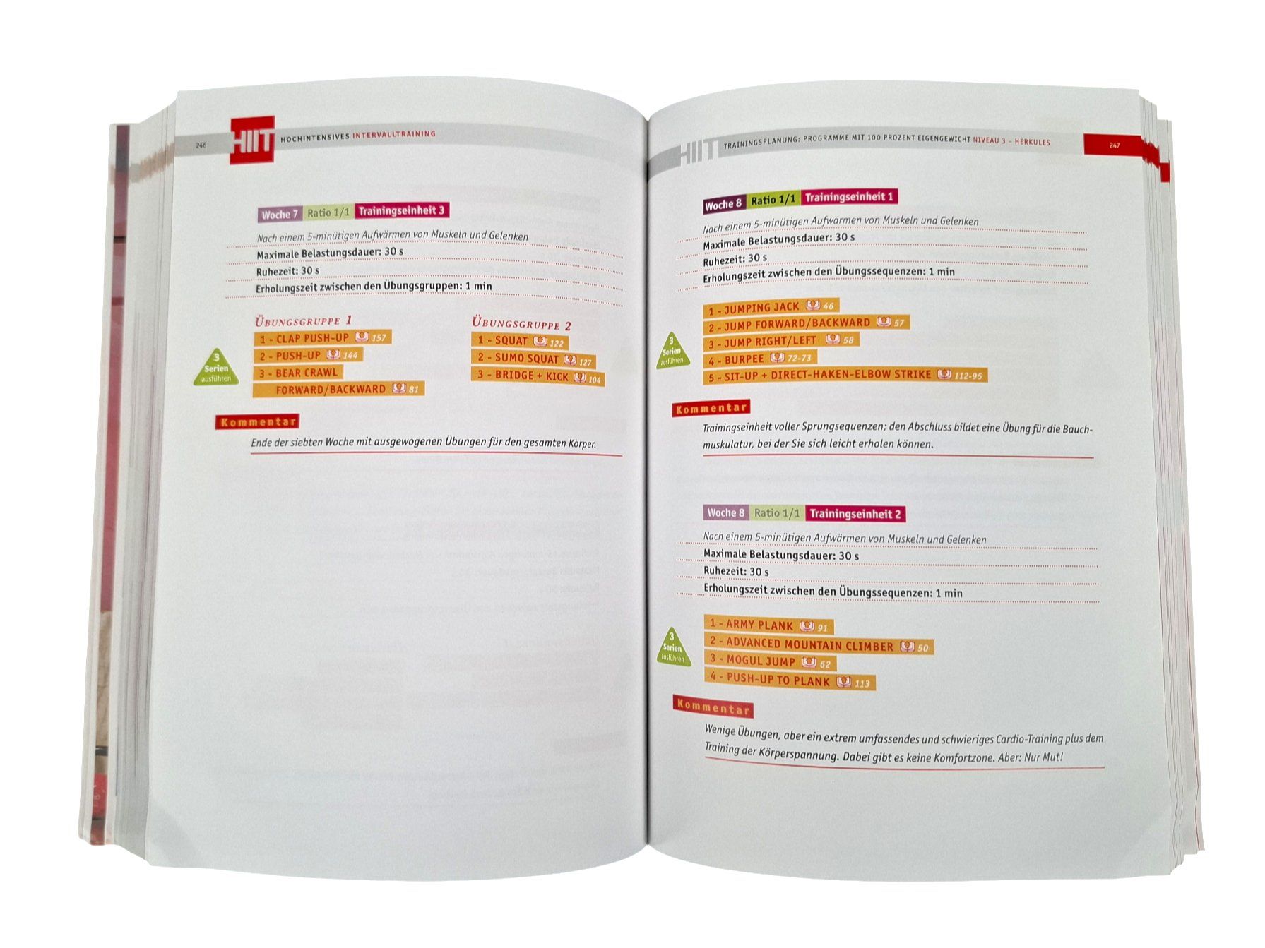 Libri: Buch DIE BESTEN HIIT WORKOUTS Copress – Usato da Wil SG venduto da Restwert_Wil 7