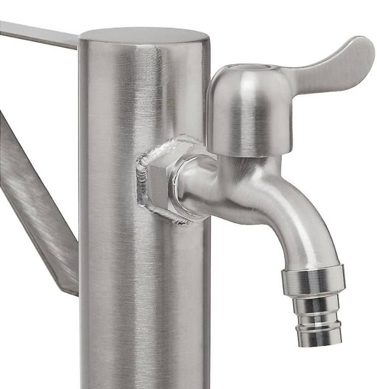 Stagni & Fontane ornamentali: Wasserzapfstelle Edelstahl mit Erdspiess – Nuovo e nell'imballaggio originale da Gerlafingen venduto da Tsuru 4