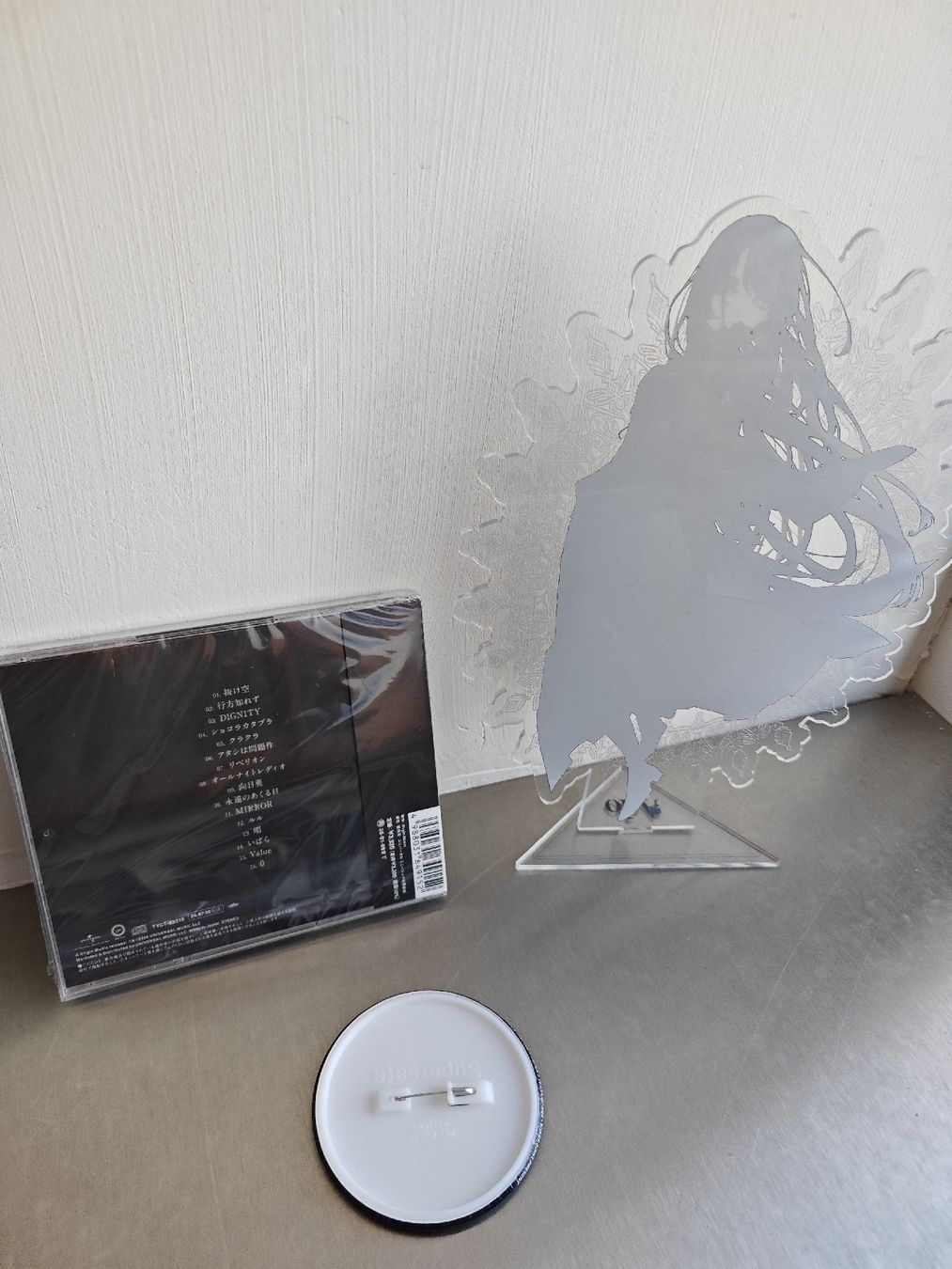 Statuette: Ado - Zanmu CD+Acrylfigur+Button Set - Sehr Selten! – Usato da Mellingen venduto da Krishi 3
