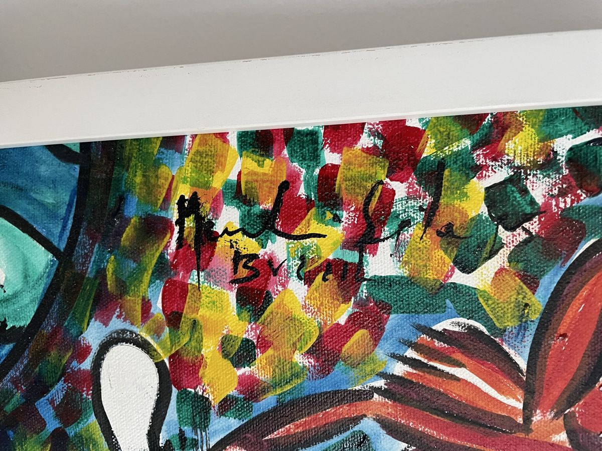 Dipinti: Gemälde des brasilianischen Picasso, Menelaw Sete – Usato da Winterthur venduto da Dpulli 3