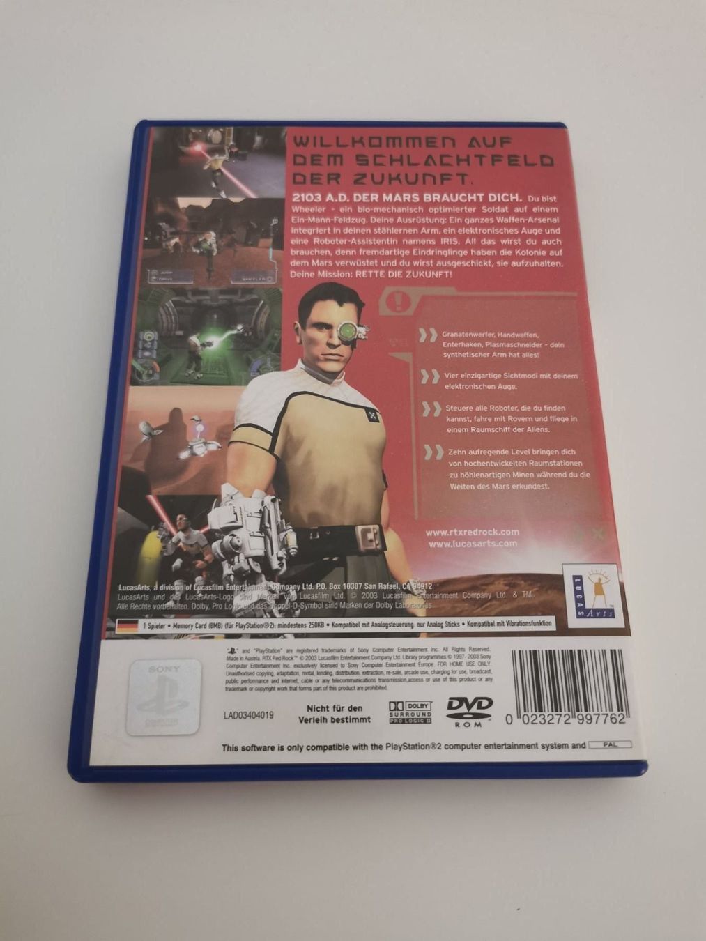 Sony Giochi: Ps 2 - RTX Red Rock – Usato da Lenzburg venduto da eyworld 2