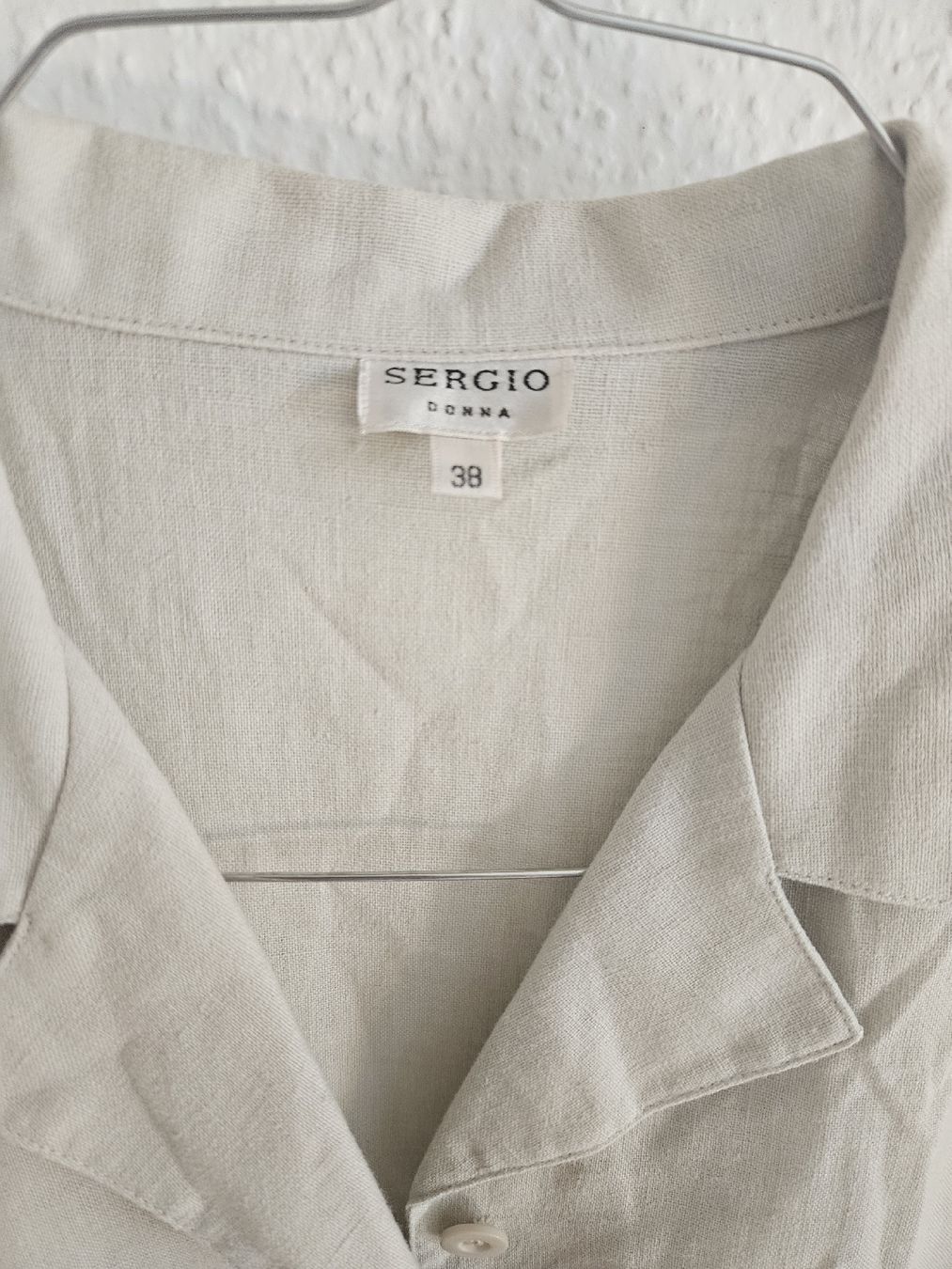 Camicette: Leinenhemd beige Gr. 38 – Nuovo (secondo la descrizione) da Zürich venduto da SarinaE 2