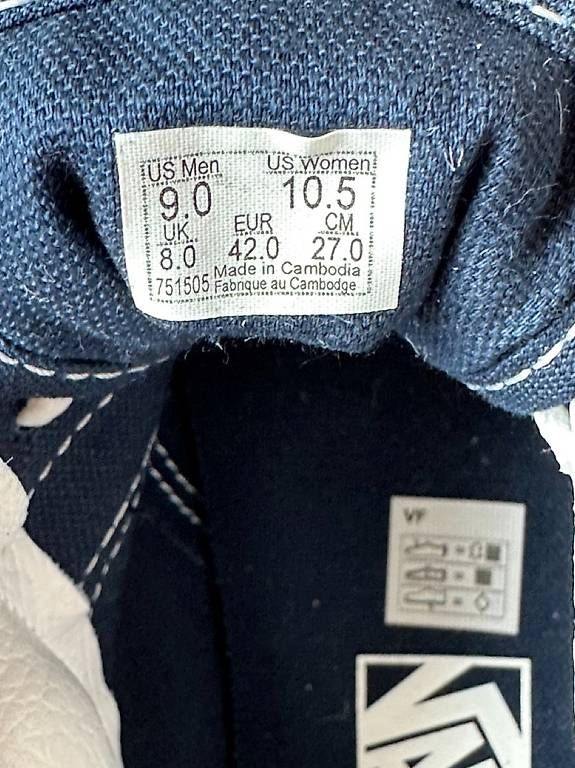 Vans Chaussures hommes: Basket Vans old skool off the wall 42 9 US – D'occasion à Lausanne par Brasco06 2