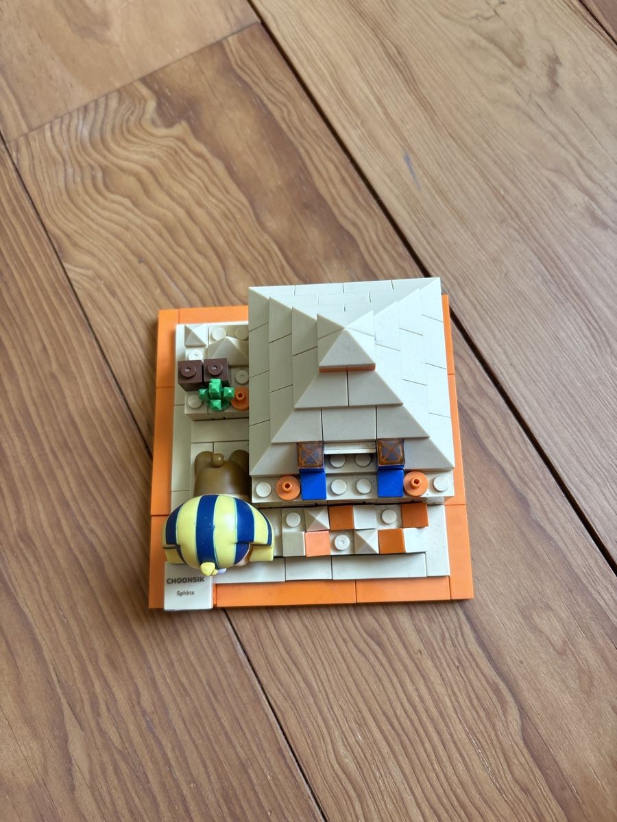 Spielzeuge: Süsse LEGO Mini-Pyramide mit Sphinx Figur – Gebraucht aus Ennetbaden von r_erne 1