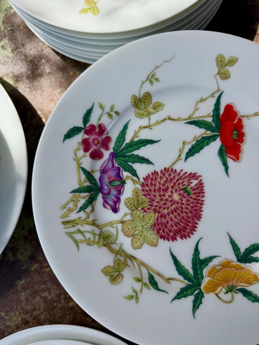 Set di piatti: Raynaud Limoges Dioraflor by CERALENE. – Nuovo (secondo la descrizione) da Le Sentier venduto da dar_hb62 2