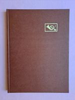 Einsteckalbum mit Viererblocks CH Briefmarken 1942 - 1982