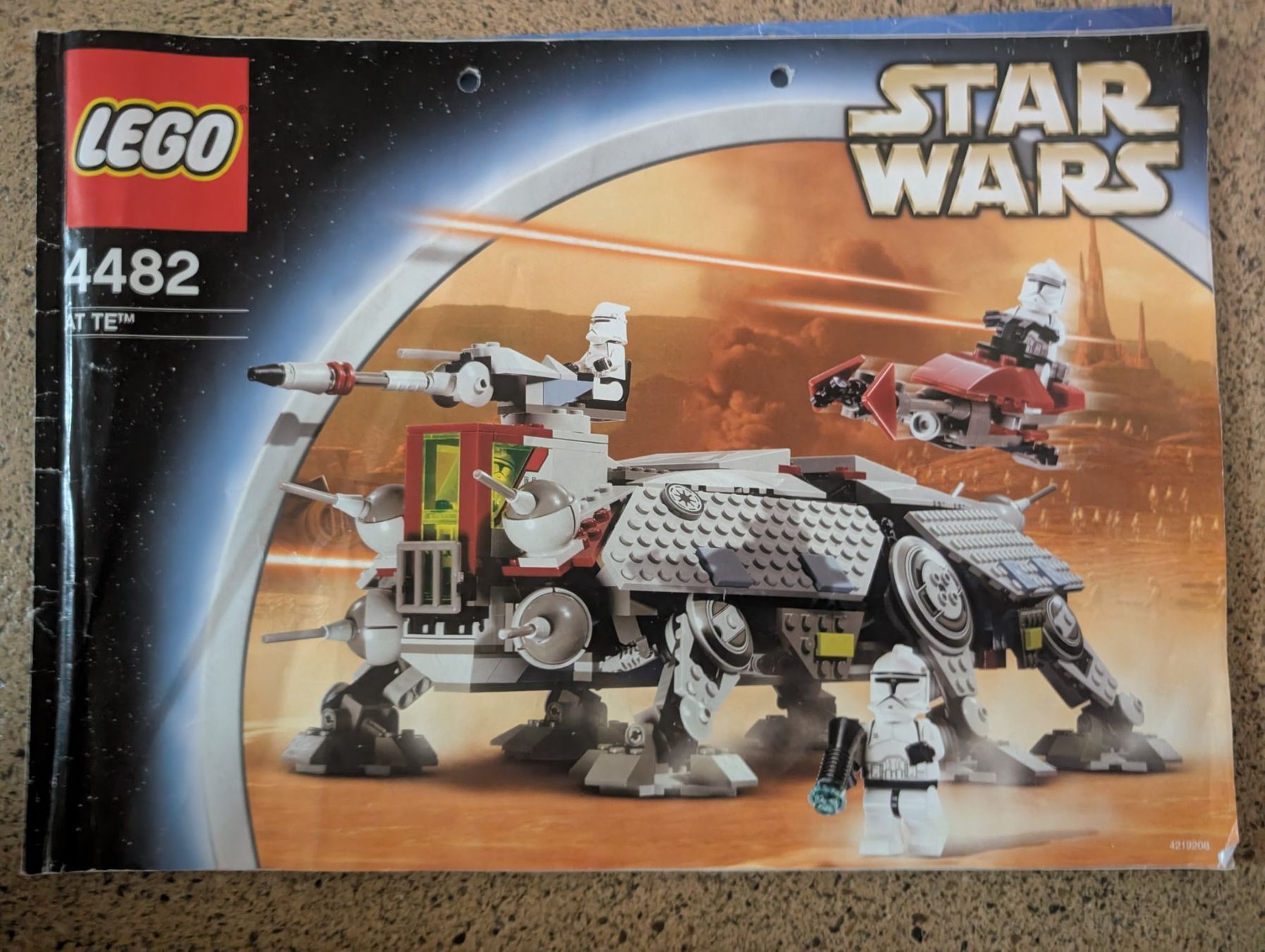 Lego Giocattoli: Lego Star wars 4482 AT-TE – Usato da Suhr venduto da qui_xw2v 4