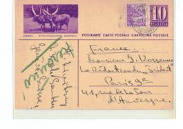 Schweiz Ganzsache Postkarte BPK PK 142 Basel Zoo Watussi