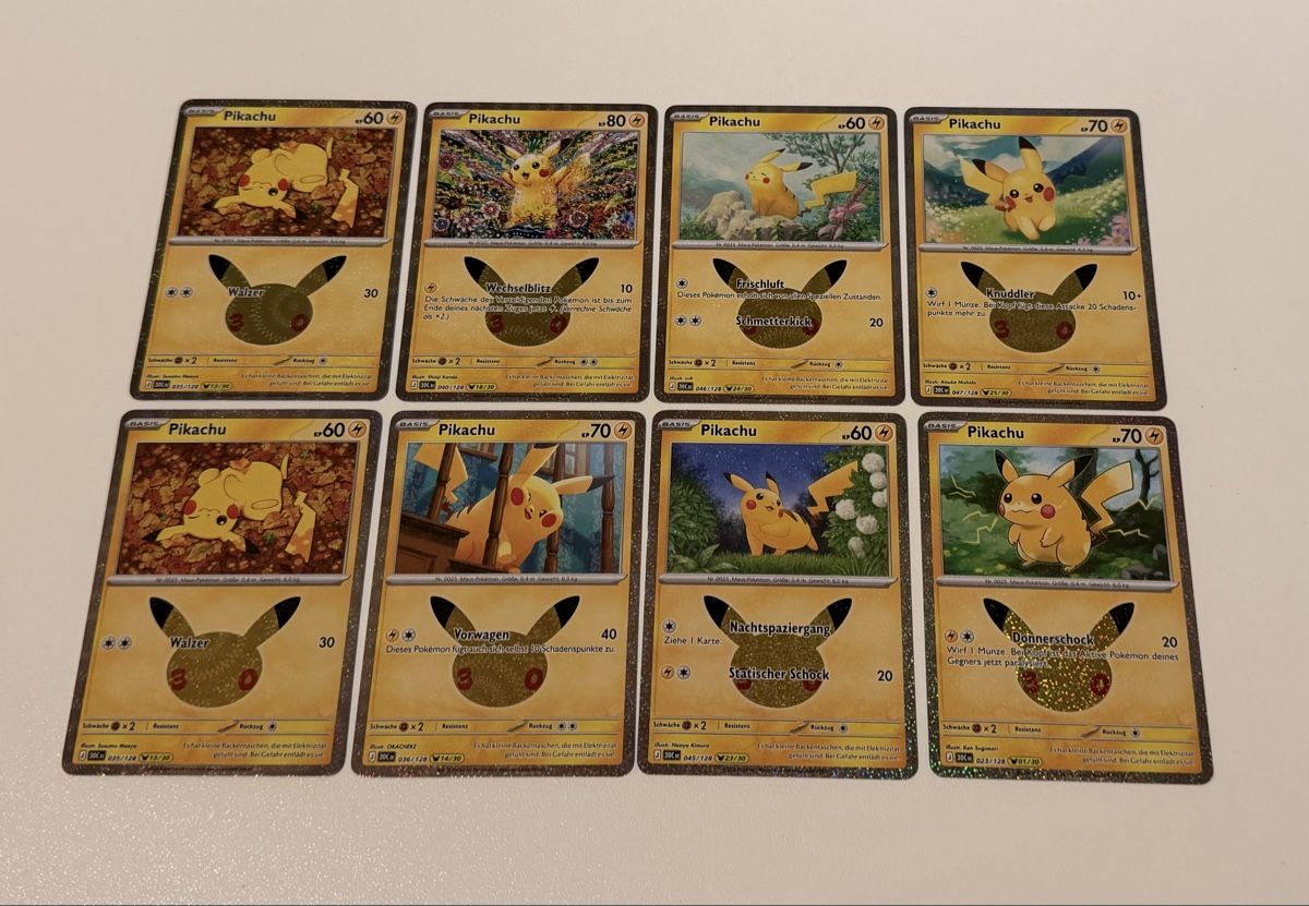 Pokémon Carte collezionabili: Pikachu 30th Celebration DE – Nuovo (secondo la descrizione) da Au SG venduto da Bego1 1