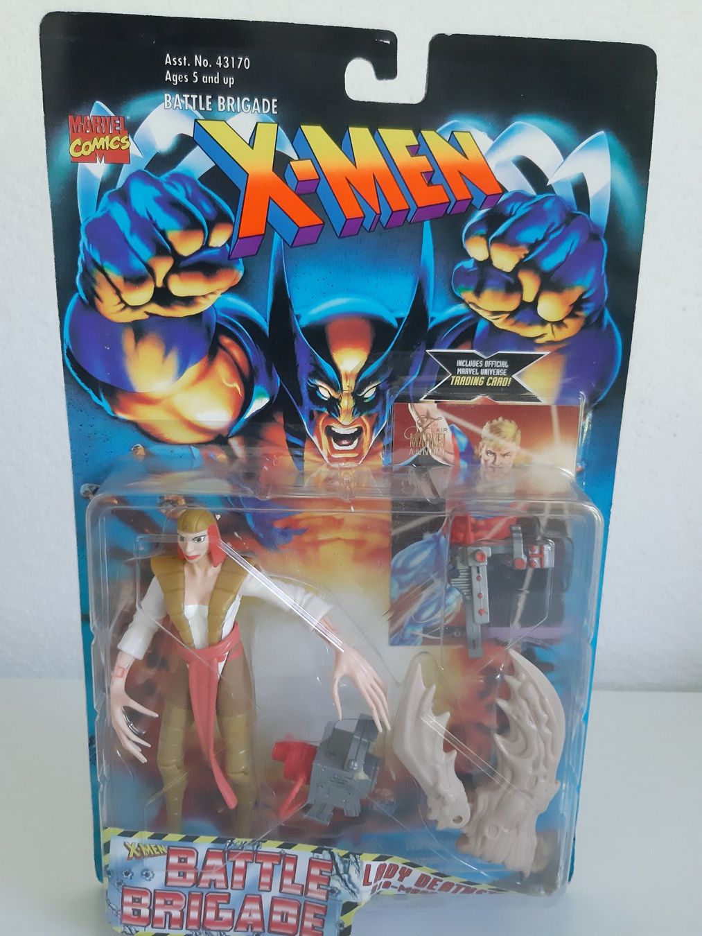 Marvel Figuren: X Men Lady Death Action Figure 1996 Marvel Comics – Neu und originalverpackt aus Buchs SG von Bray_Law