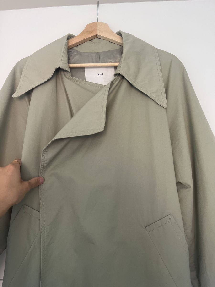 Mango Cappotti: MNG Mantel, Gr. S Farbe Khaki/beige – Usato da Winterthur venduto da nstau 4