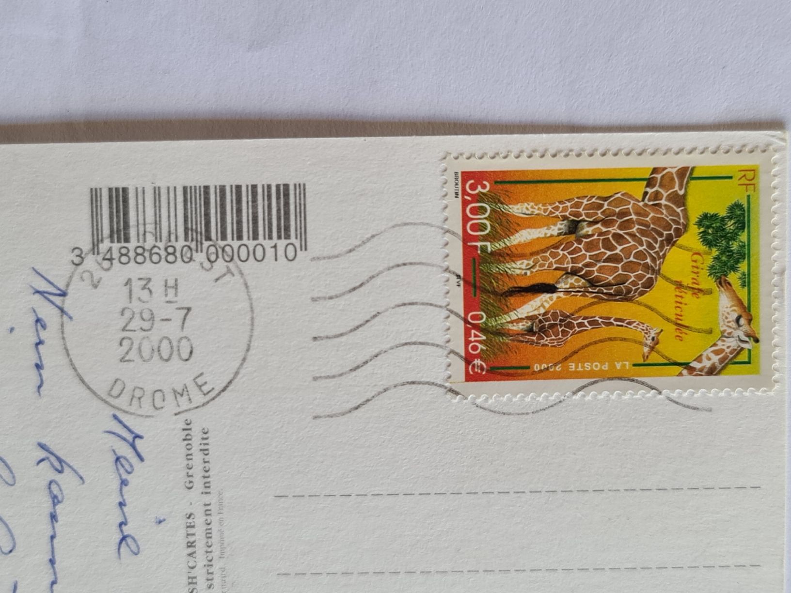 Ansichtskarten: Ansichtskarte Crest Frankreich 909 – Gebraucht aus Dintikon von Vexi 1