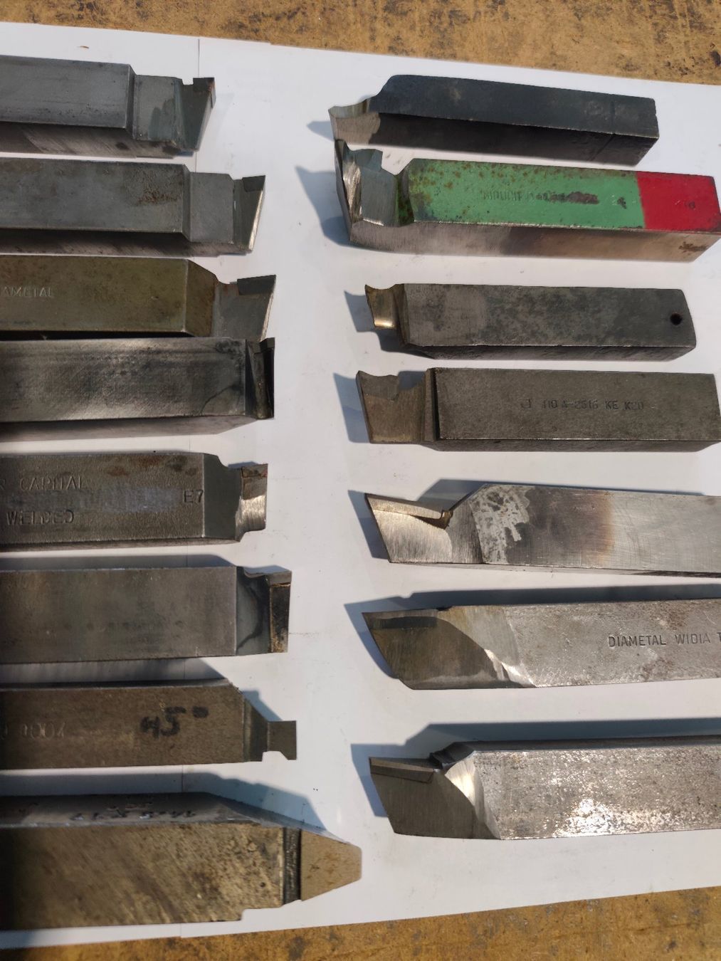 Alle Werkzeuge: diverse HSS Drehstähle MP080 – Gebraucht aus Arbon von millpoint 3