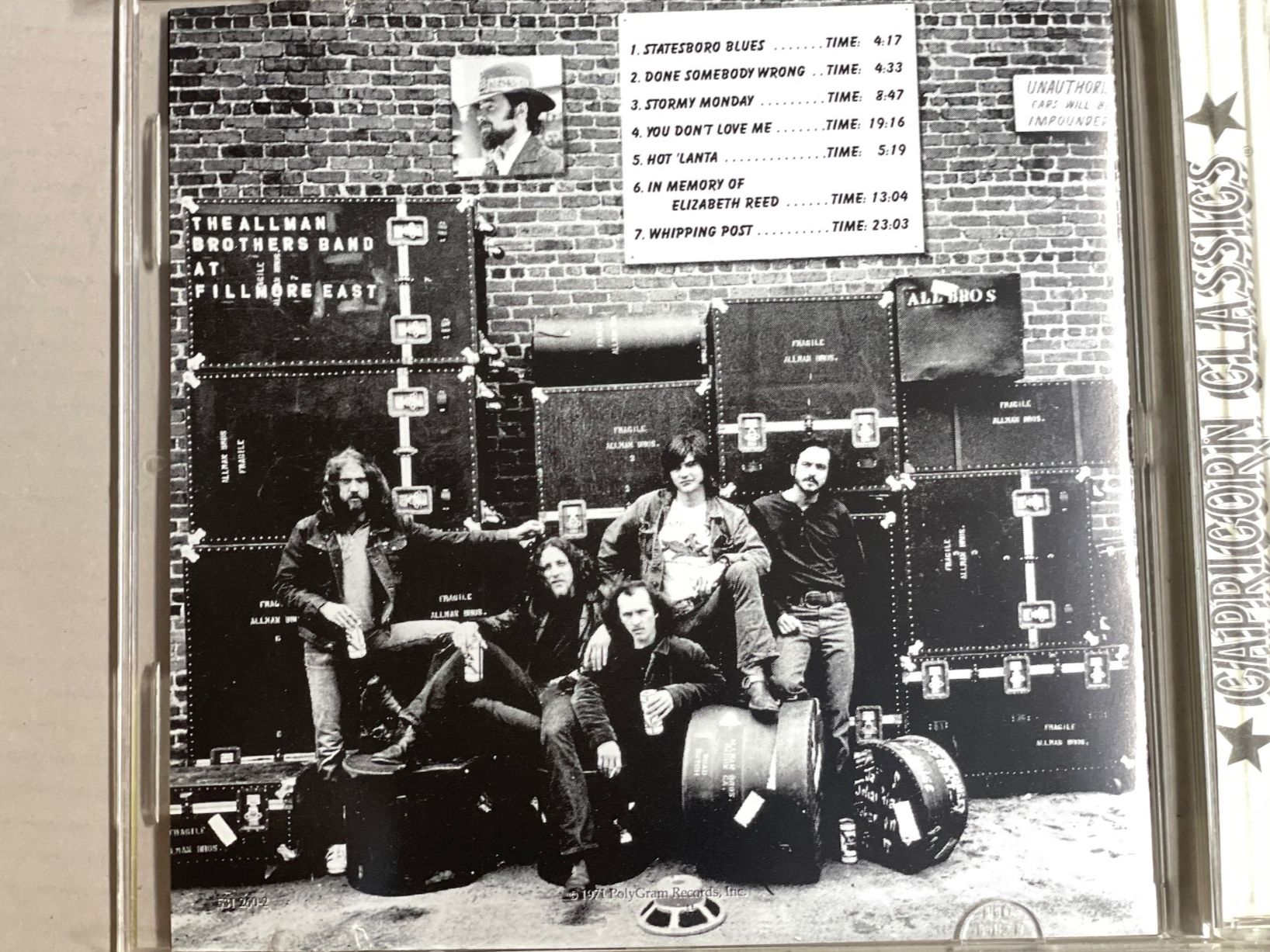 CD: Allman Brothers – Usato da Muri b. Bern venduto da AdidasCollector 4