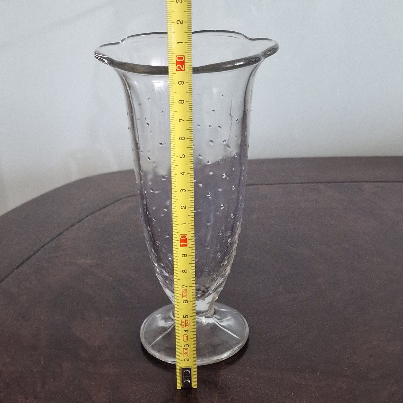 Vasi & Recipienti: Dekorative Vintage-Glasvase mit Blasenmuster – Usato da Birr venduto da dem_9xtm 7