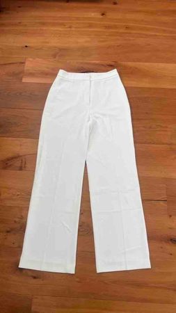 weisse Stoffhose H&M