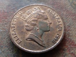 AUSTRALIA  1  Cent  1990