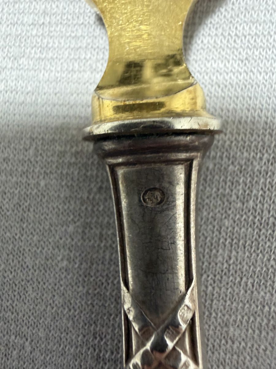 Besteck: 2 Butter Messer antik versilbert mit punze – Gebraucht aus Niederbipp von yar_tf6f 2