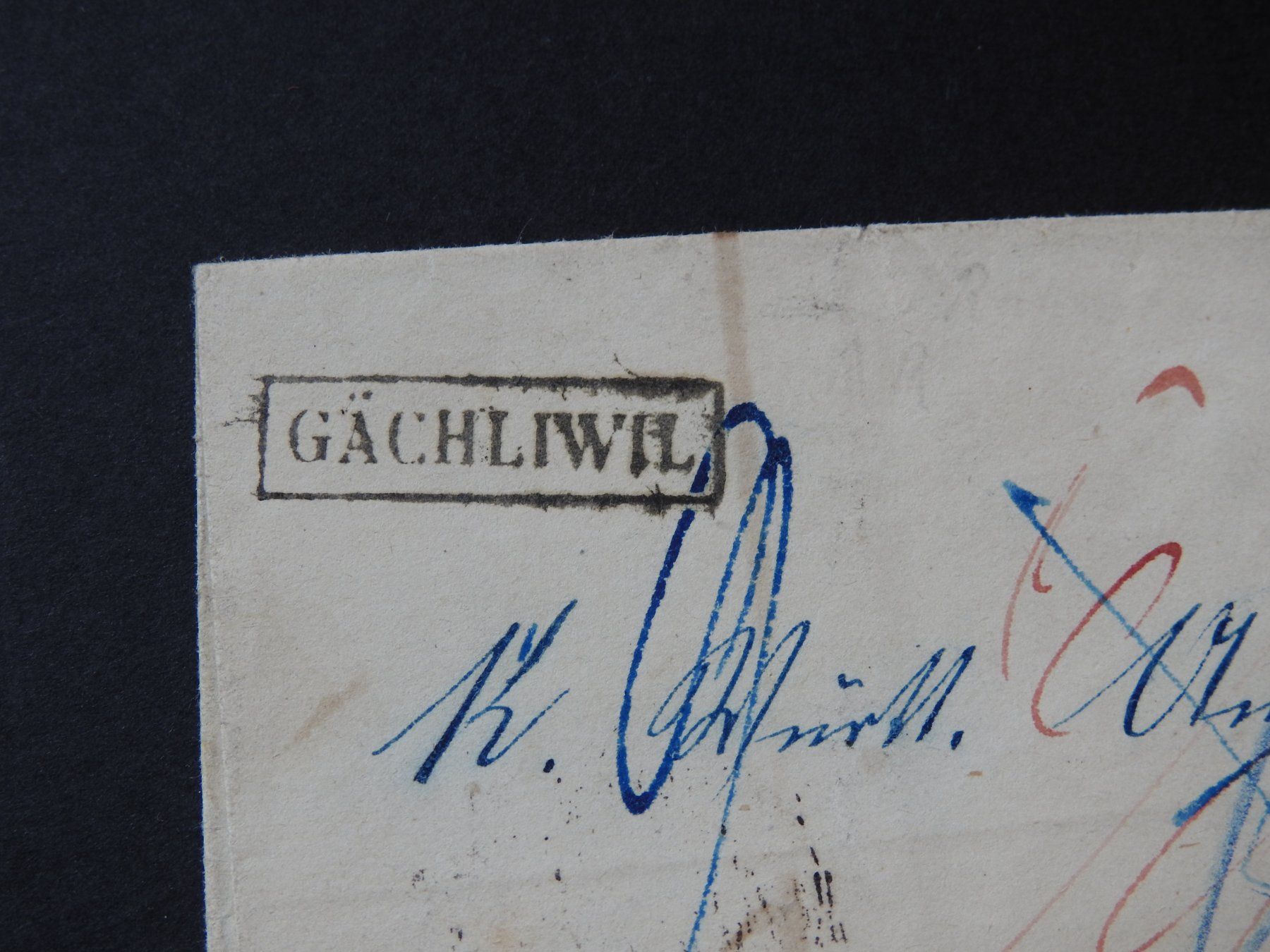 Alle Briefmarken: Brief GÄCHLIWIL SO nach Wohnigen, RRR – Gebraucht aus Rain von Sterne13 1