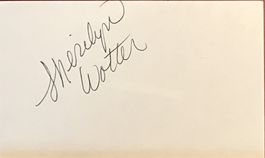 Sherilyn Wolter Autogramm signiert Karte 8x13cm