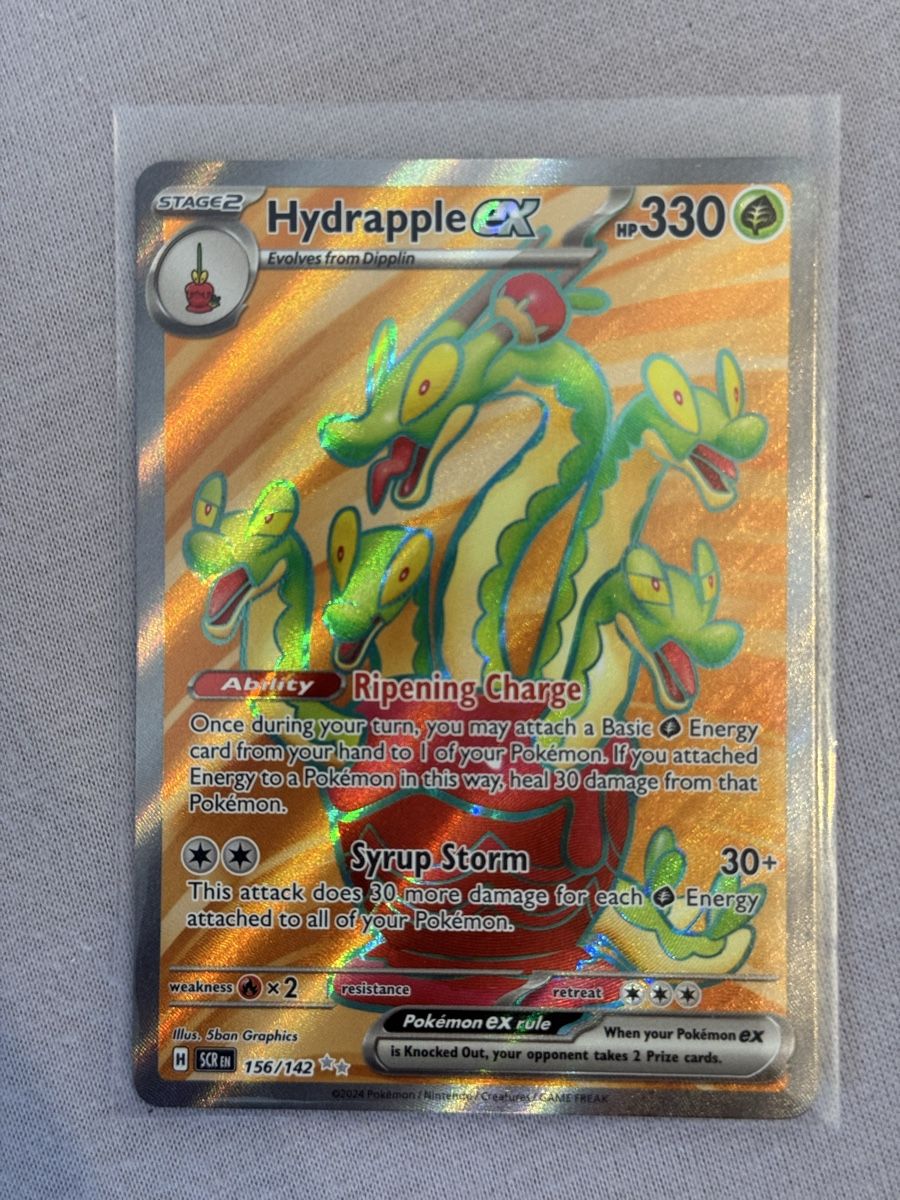 Pokémon Sammelbilder & Trading cards: Pokémon Hydrapple ex 156/142 Stellar Crown – Neu (gemäss Beschreibung) aus St. Gallen von Xbylucas