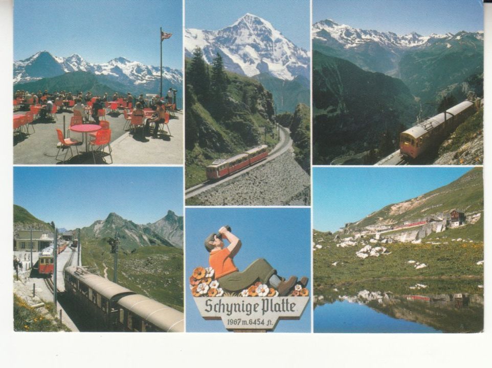 Cartoline postali: Schynige Platte 1995 – Usato da Bürglen TG venduto da StampGraf