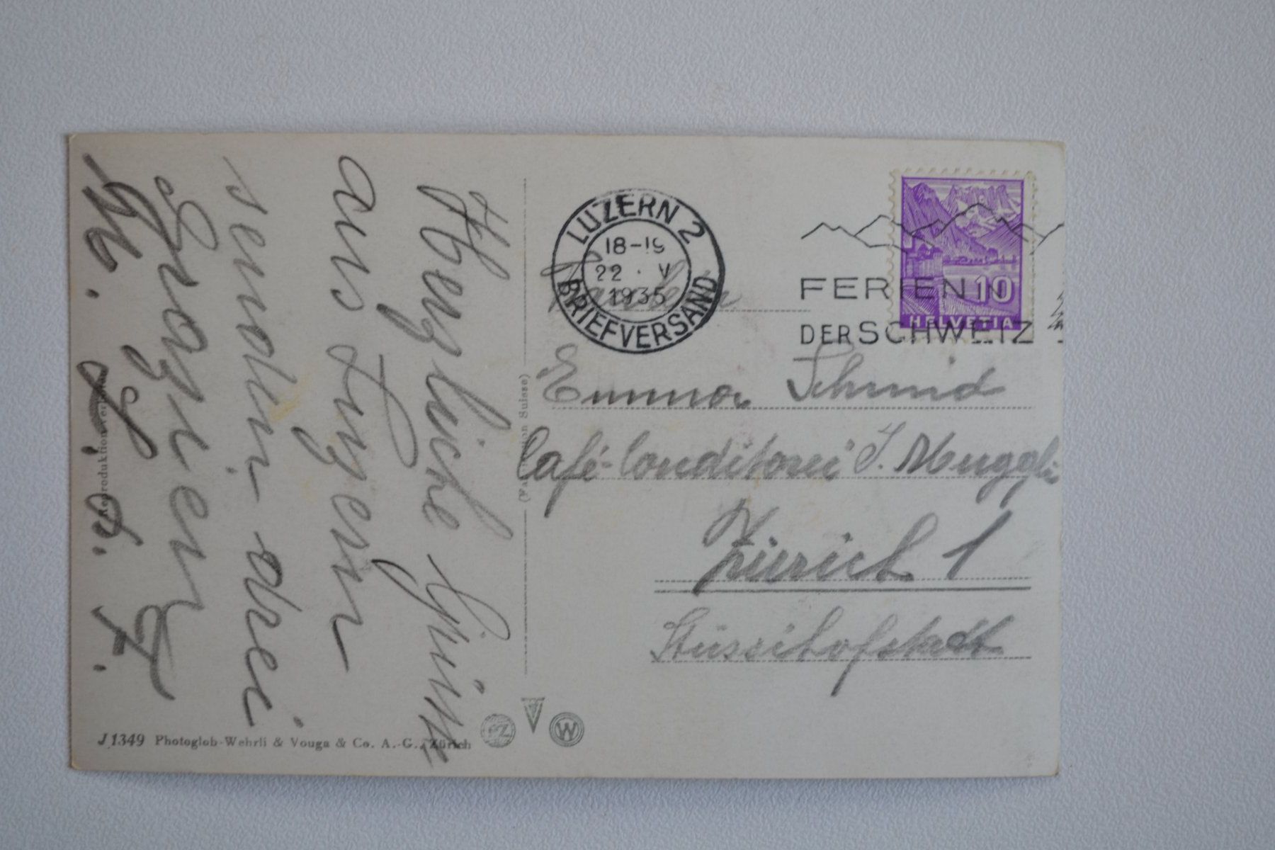 Cartoline postali: AK Luzern mit Rigi LU – Usato da Beinwil am See venduto da kajak55 1
