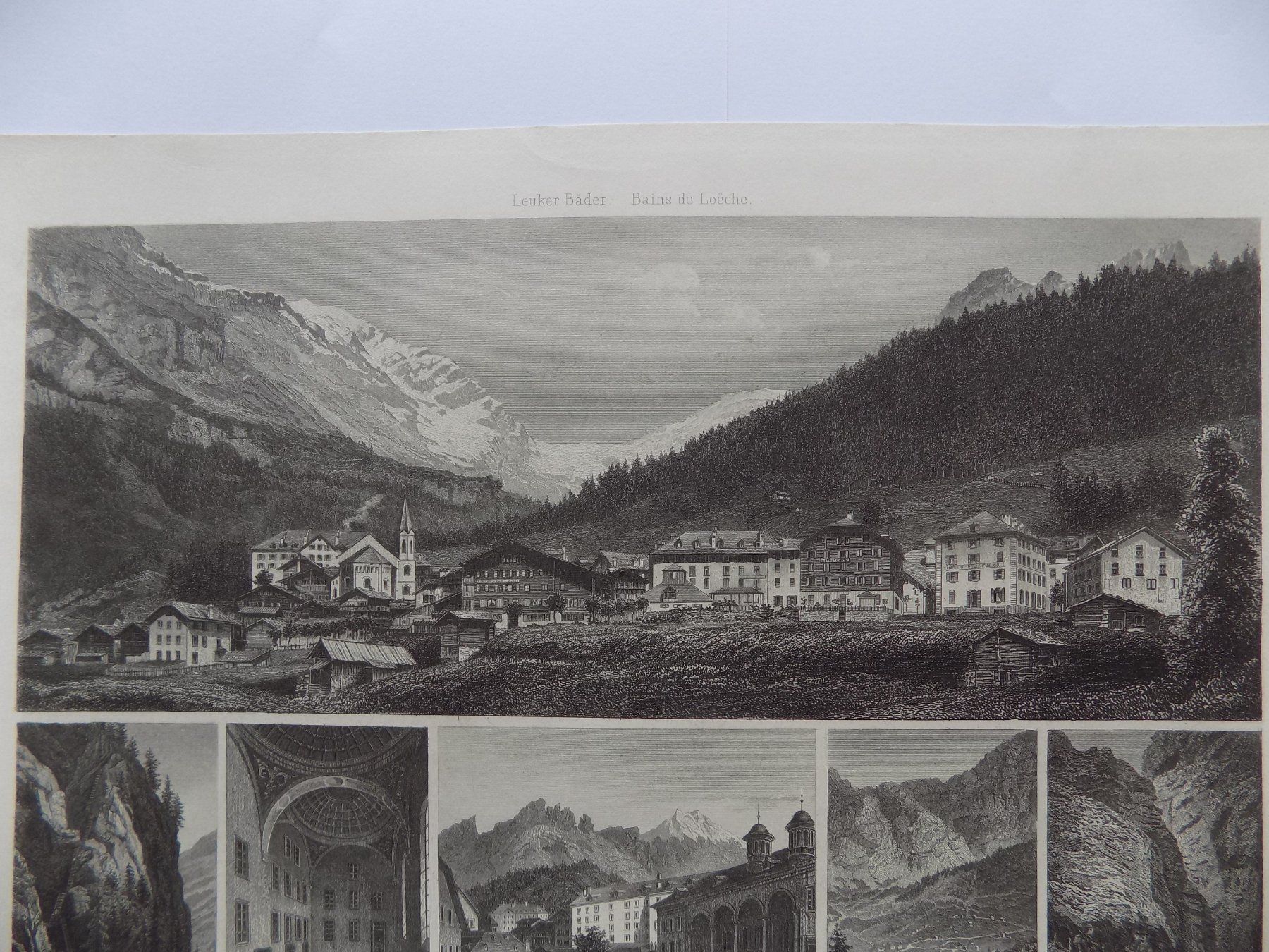 Gravures: Leuk Souvenir – D'occasion à Risch par Rischli15 4