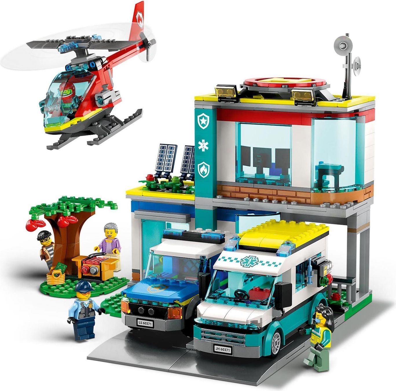 LEGO City 60371 Hauptquartier Rettungsfahrzeuge 🔥NEU&OVP🔥 | Kaufen auf ...