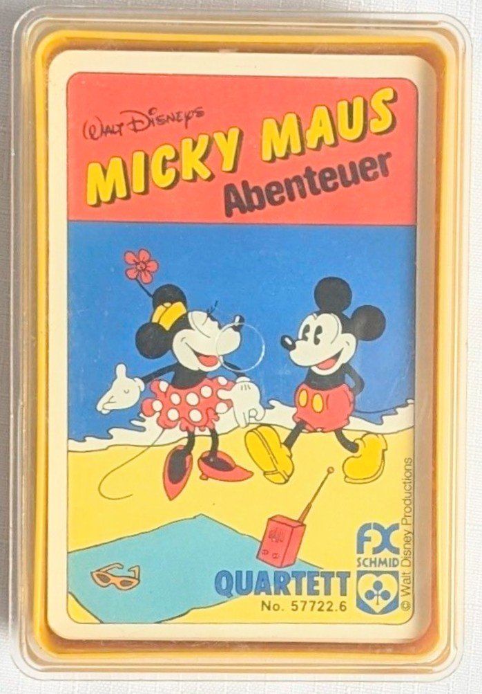 Disney Jeux: Vintage Quartett - Micky Maus Abenteuer - FX Schmid – Neuf (Voir description) à Wängi par ABIZONE-86