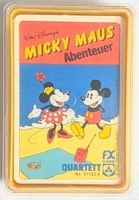 Vintage Quartett - Micky Maus Abenteuer - FX Schmid