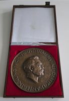 Siemens Bronzemedaille A. Klingler in Etui guter Zustand