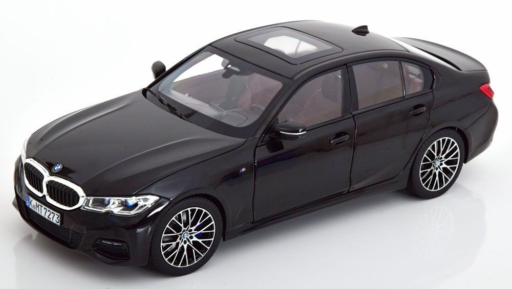BMW Modellautos: BMW 330i 2019 SCHWARZMETALLIC 1:18 NOREV – Neu und originalverpackt aus Suhr von Moebelsiralfred