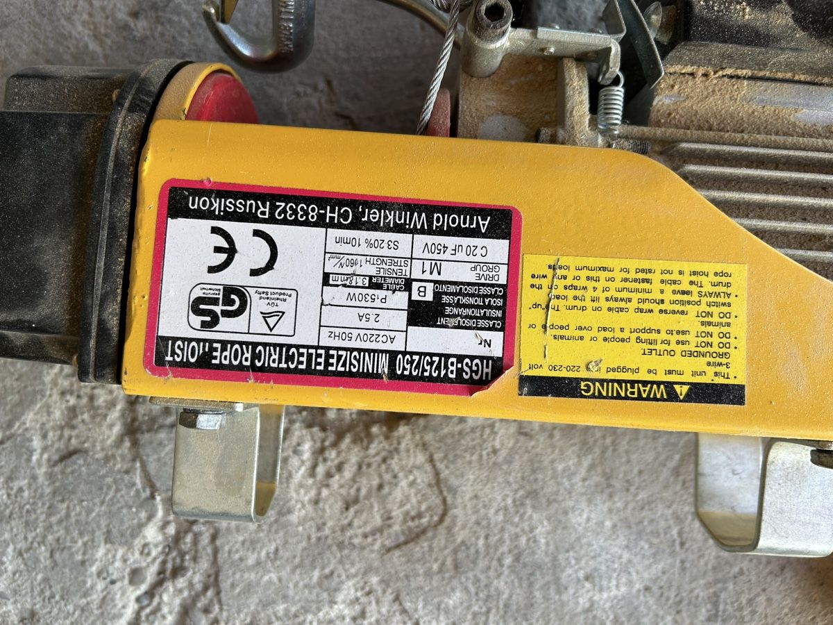 Altro per stoccaggio & trasporto: SEILZUG SEILWINDE – Difettoso da Bottmingen venduto da Surubi 1